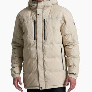 KÜHL Wyldefire Parka, Men’s Small, NWOT, Chalk/Cream